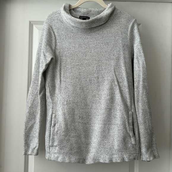 J. Crew Grey Long Sleeve Sweater Size S - Picture 1 of 4